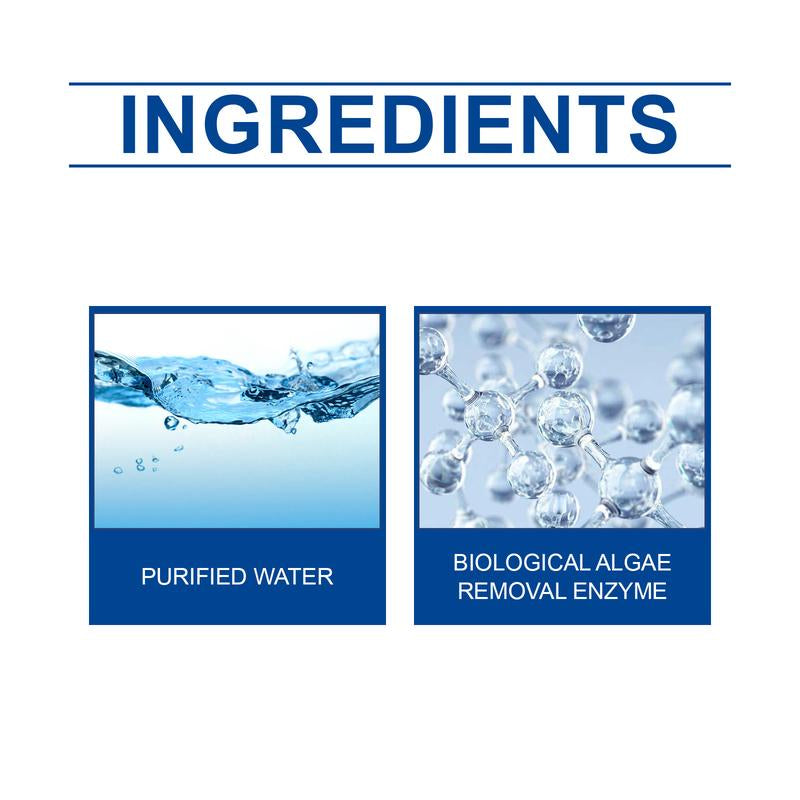 2025 New Model Fish Tank Water Clarifying Agent, to Clean Fish Tank Stains Sludge Water Quality Clear Control Algae Growth