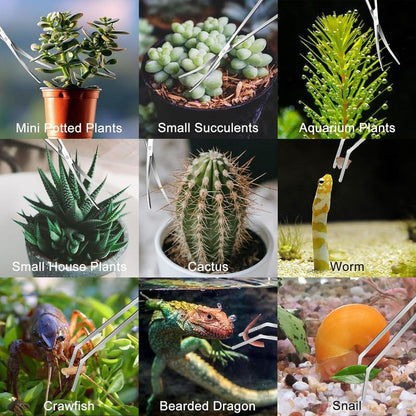 4 Count Aquascaping Tools, Aquascape Kit, Long and Aquarium Tweezers, , Algae Scraper, Aquarium Tools, Fish Tank Trimming Kit