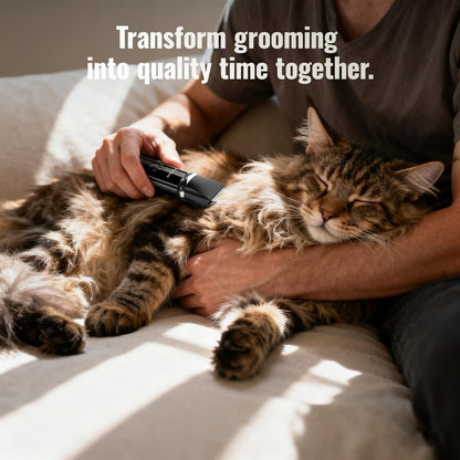 Geoorood Dog Clipper, Low Noise Dog Grooming Kit with Rechargeable Battery and LED Display, Cordless Electric Quiet Hair Clipper Set for Dogs, Cats, and Other Pets #Holiday Haul