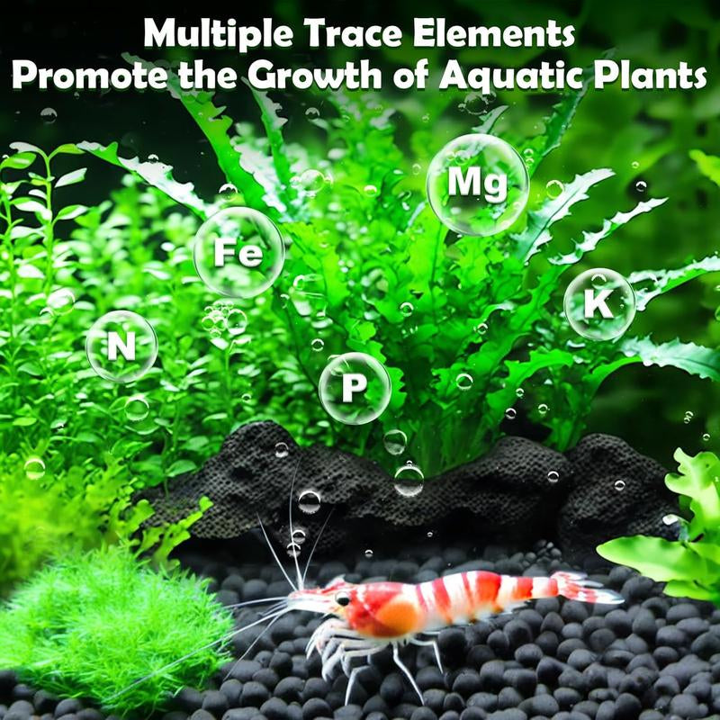 Hygger CO2 Aquarium Soil Water Grass Mud Fish Tank Aquascaping Aquarium Substrate Soil for Plants and Shrimps,No Need to Wash and No Muddy Water