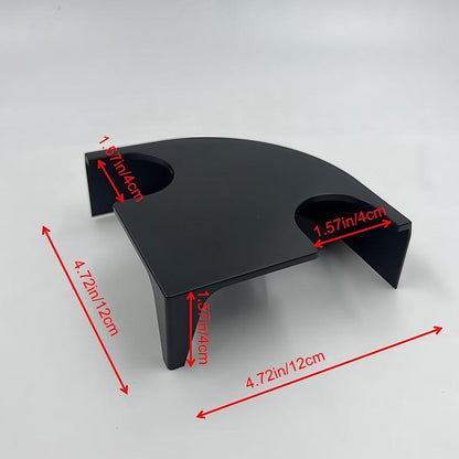 3D Dual-Entry Bionic Gravel Cave, Aquarium Eco Fish Tunnel & Reptile Underground Observatory Nest, Amphibious Habitat for Aquatic/Terrestrial Pets